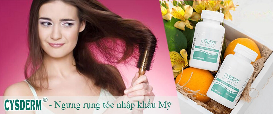 Cysderm - Viên uống mọc tóc nhập khẩu Mỹ