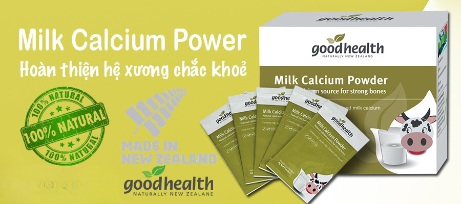 Milk Calcium Power cho hệ xương phát triển toàn diện