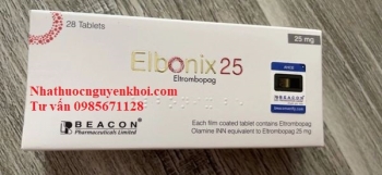 Thuốc Elbonix 25mg Eltrombopag giá giá bao nhiêu mua ở đâu?