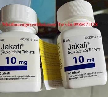 Thuốc Jakafi Ruxolitinib 10mg giá bao nhiêu mua ở đâu?