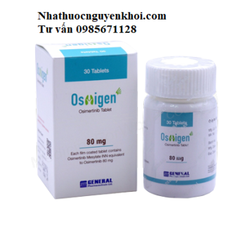 Thuốc Osmigen Osimertinib 80mg giá bao nhiêu mua ở đâu?