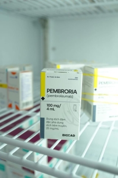 Thuốc Pembroria Pembrolizumab 100mg/ 4ml giá bao nhiêu?
