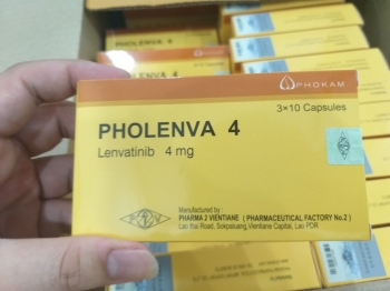 Thuốc Pholenva 4mg 10mg Lenvatinib giá bao nhiêu mua ở đâu