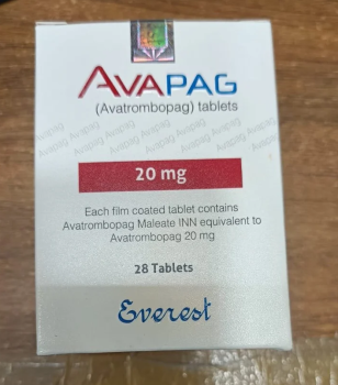 Thuốc Avapag Avatrombopag 20mg giá bao nhiêu?