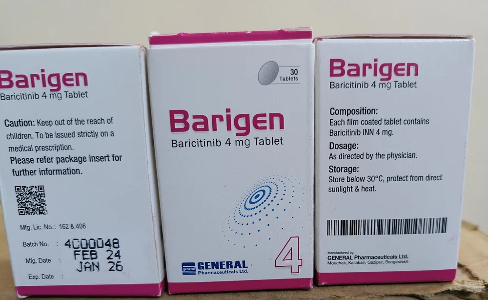 Thuốc Barigen Baricitinib 4mg giá bao nhiêu mua ở đâu?