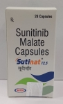 Thuốc Sutinat Sunitinib 12.5mg, 25mg, 50mg giá bao nhiêu?