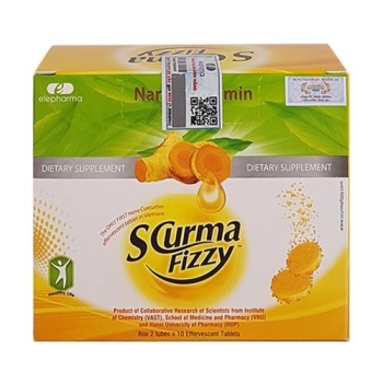 Viên sủi SCurma Fizzy - Trải nghiệm đột phá Nano Curcumin